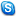 Skype Blue Icon 16x16 png